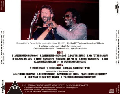 BUDDY GUY VS ERIC CLAPTON / SESIONES DE RONNIE SCOTT 1987 (2 CD)