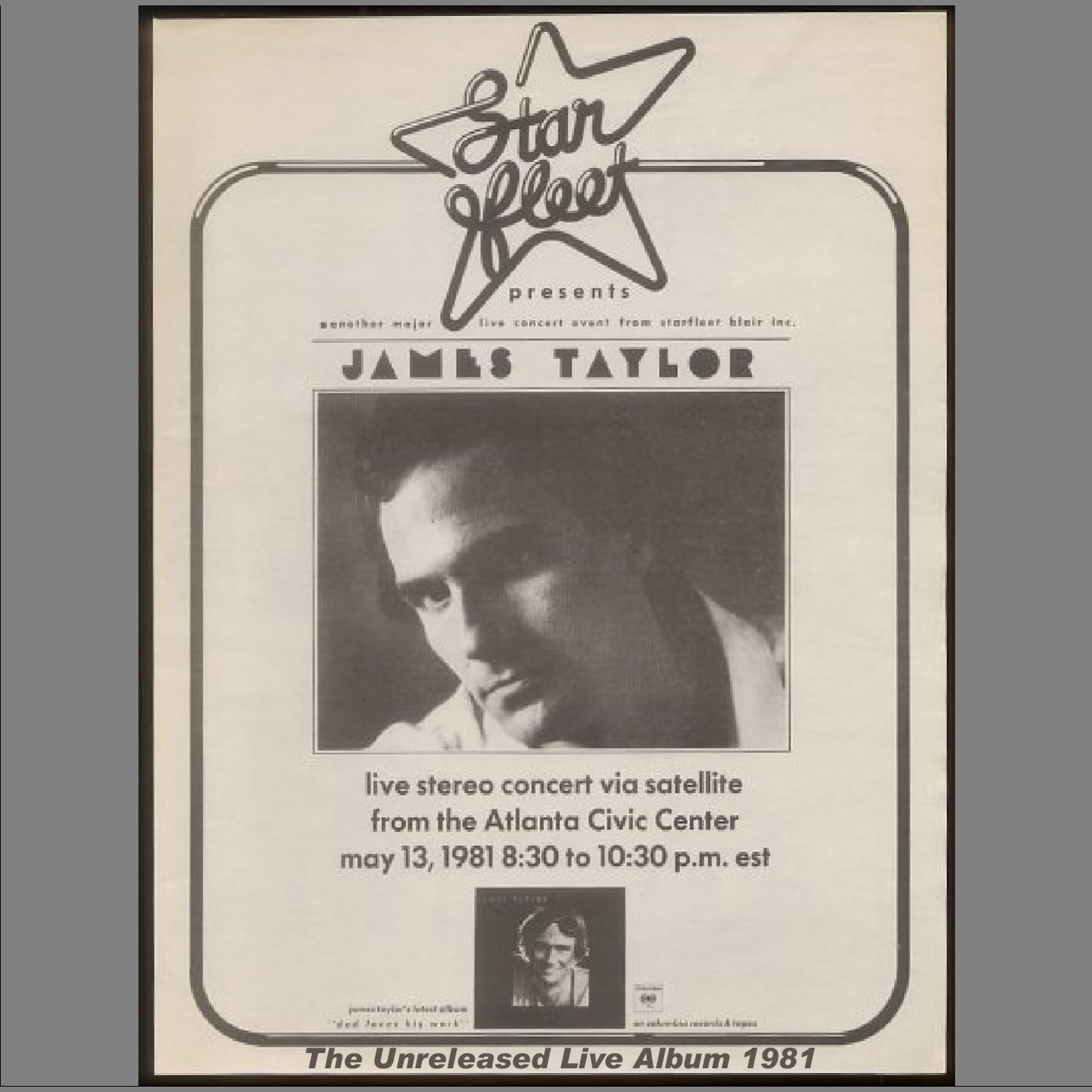 James Taylor / The Unreleased Live Album 1981 (2CDR)