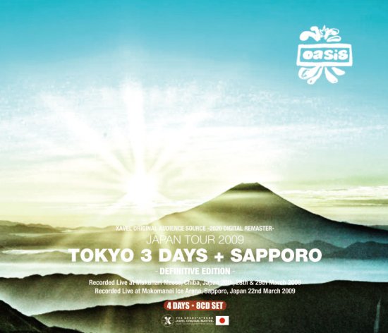 OASIS / Japan Tour 2009 Tokyo 3 Days + Sapporo Definitive Edition (8CD)