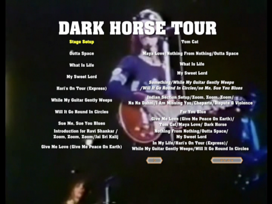 GEORGE HARRISON / North American Tour 1974 (1DVDR)