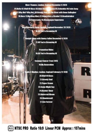 LIAM GALLAGHER / Down By The River Thames (1BD-R)