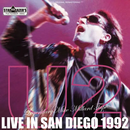 U2 / LEGENDARY MIKE MILLARD TAPE LIVE IN SAN DIEGO 1992 (2CDR)