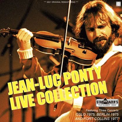 JEAN-LUC PONTY / LIVE COLLECTION OSLO 1975, BERLIN 1975 AND FORT COLLINS 1977 (2CDR)