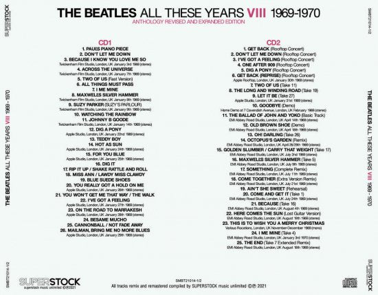 THE BEATLES / ALL THESE YEARS VIII 1969-70 ANTHOLOGY REVISED AND EXPANDED EDITION [2CD]