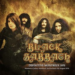BLACK SABBATH / DEFINITIVE MONTREUX 1970 (1CD+1DVDR)