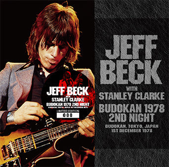 JEFF BECK con STANLEY CLARKE / BUDOKAN 1978 2.ª NOCHE (2 CD)