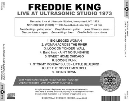 FREDDIE KING / LIVE AT ULTRASONIC STUDIO 1973 (1CDR)