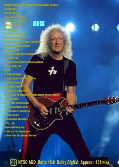 QUEEN + ADAM LAMBERT / The Rhapsody Tour 2020 Wa (1DVDR)