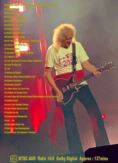 QUEEN + ADAM LAMBERT / The Rhapsody Tour 2020 Tokyo 2020 (1DVDR)