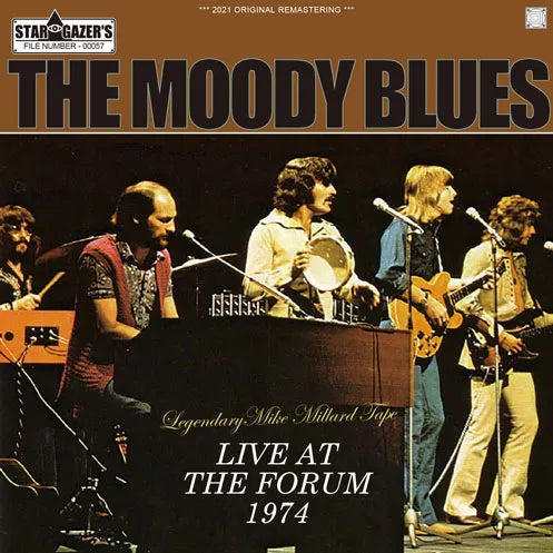THE MOODY BLUES / LEDGENDARY MIKE MILLARD TAPE LIVE AT THE FORUM 1974 (2CDR)