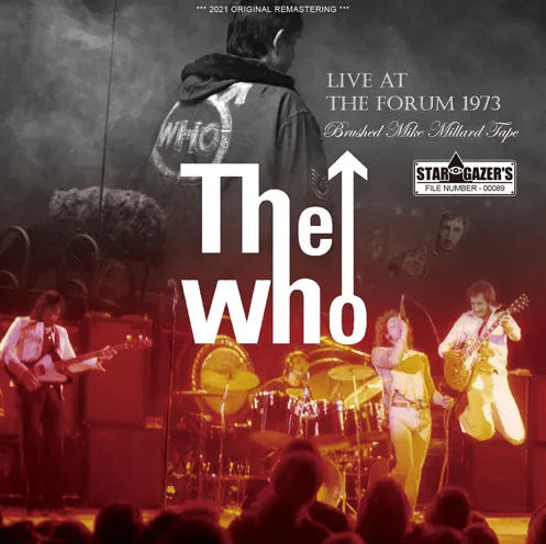 THE WHO / BRUSHED MIKE MILLARD TAPE LIVE AT THE FORUM 1973 (2CDR)