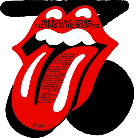 THE ROLLING STONES / FUCKING IN THE SEVENTIES (1CDR+1DVDR)