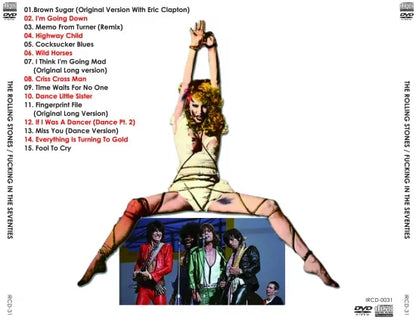 THE ROLLING STONES / FUCKING IN THE SEVENTIES (1CDR+1DVDR)
