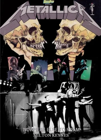 METALLICA / NOWHERE ELSE TO ROAM MILTON KEYNES (1DVDR)