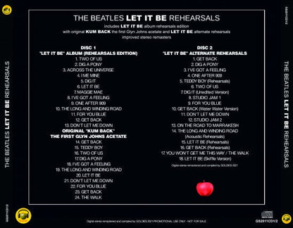 THE BEATLES / "LET IT BE" REHEARSALS IMPROVED STEREO REMASTERS (2CD)