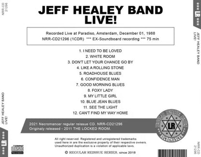 JEFF HEALEY BAND / LIVE! (1CDR)