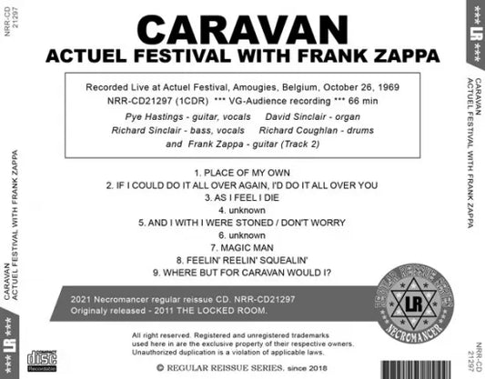 CARAVAN / ACTUEL FESTIVAL WITH FRANK ZAPPA (1CDR)