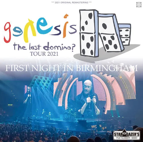 GENESIS / THE LAST DOMINO? TOUR 2021 FIRST NIGHT IN BIRMINGHAM (2CDR)