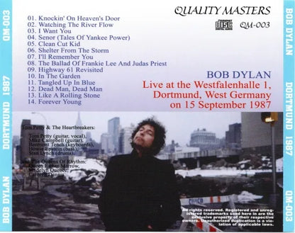 Bob Dylan with Tom Petty & the Heartbreakers / Dortmund 1987  (1CD)