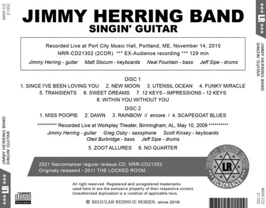 JIMMY HERRING BAND / SINGIN' GUITAR (2CDR)