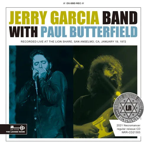 JERRY GARCIA BAND / WITH PAUL BUTTERFIELD STEREO SOUNDBOARD (1CDR)