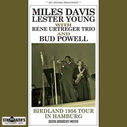 MILES DAVIS, LESTER YOUNG, RENE URTREGER TRIO, BUD POWELL / BIRDLAND GIRA DE 1956 EN HAMBURGO (1CDR)