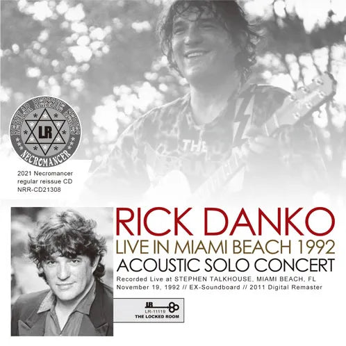 RICK DANKO / LIVE IN MIAMI BEACH 1992 (1CDR)