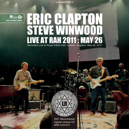 ERIC CLAPTON WITH STEVE WINWOOD / LIVE AT ROYAL ALBERT HALL MAY 26, 2011 (2CDR)