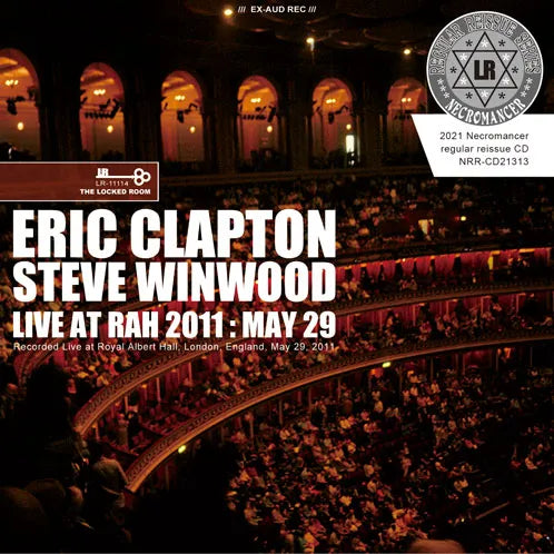 ERIC CLAPTON WITH STEVE WINWOOD / LIVE AT ROYAL ALBERT HALL MAY 29, 2011 (2CDR)