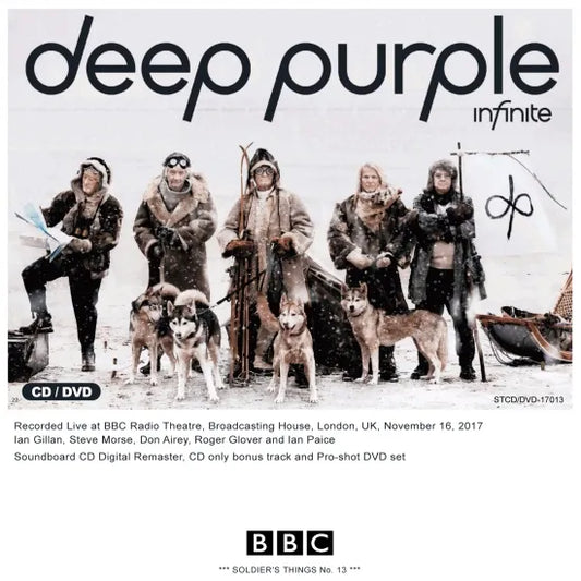 DEEP PURPLE / LIVE AT BBC 2017 PLUS BONUS (1CDR+1DVDR)