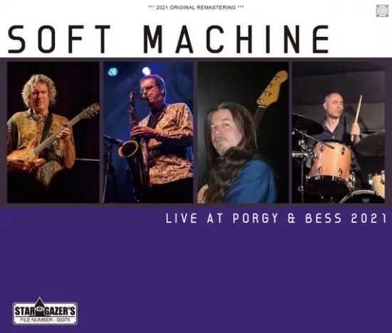 SOFT MACHINE / LIVE AT PORGY & BESS 2021 (2CDR+1DVDR)