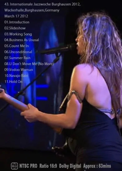 ANA POPOVIC / Burghausen 2012 (1DVDR)