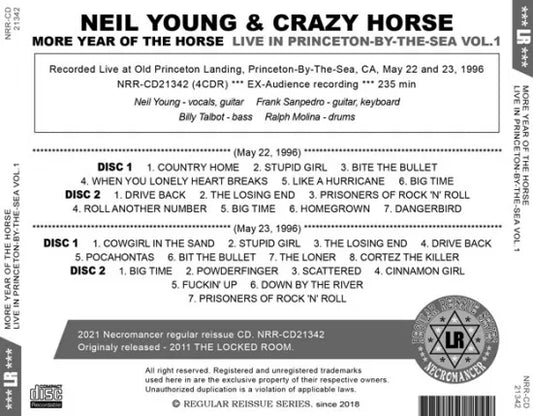 NEIL YOUNG & CRAZY HORSE / MORE YEAR OF THE HORSE LIVE IN PRINCETON-BY-THE-SEA VOL.1 (4CDR)