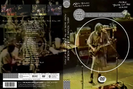NEIL YOUNG & CRAZY HORSE / MORE YEAR OF THE HORSE / LIVE AT M.S.G. (1DVDR)
