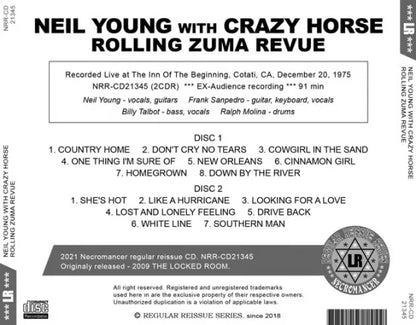 NEIL YOUNG WITH CRAZY HORSE / ROLLING ZUMA REVUE (2CDR)