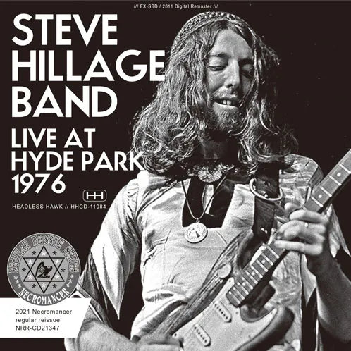 STEVE HILLAGE BAND / LIVE AT HYDE PARK 1976 (1CDR)