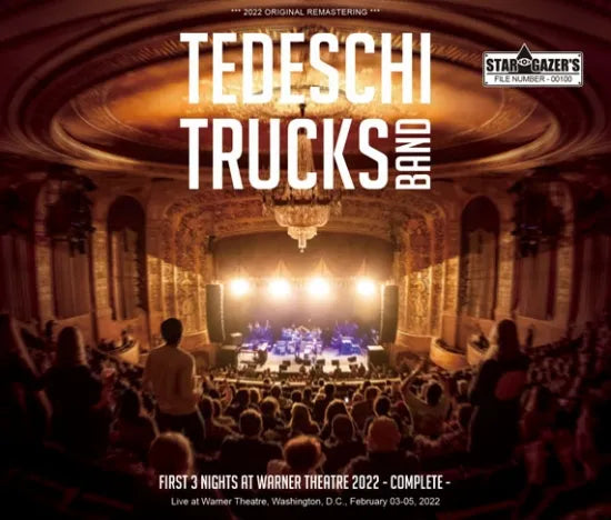 TEDESCHI TRUCKS BAND / FIRST 3 NIGHTS AT WARNER THEATRE 2022 COMPLETE (6CDR)