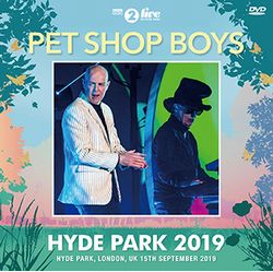 PET SHOP BOYS / HYDE PARK 2019 PRO SHOT (1DVDR)