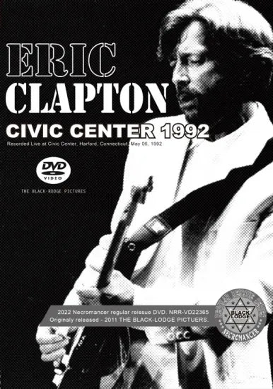 ERIC CLAPTON / CIVIC CENTER 1992 (2DVDR)