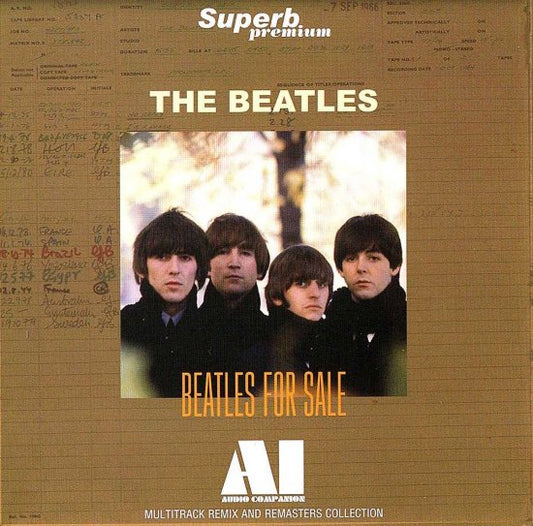 THE BEATLES / BEATLES FOR SALE AI AUDIO COMPANION MULTITRACK REMIX AND REMASTERS COLLECTION (2CD)