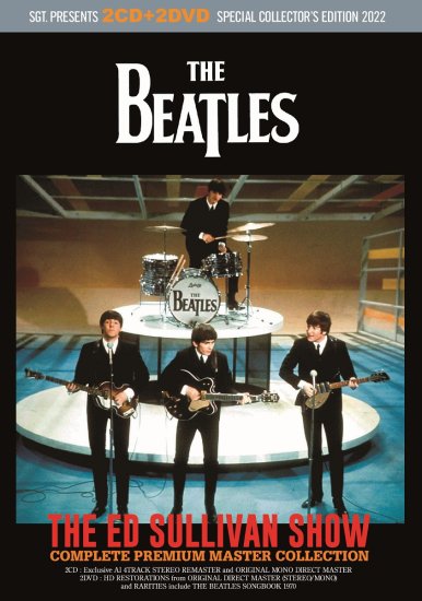 THE BEATLES / THE ED SULLIVAN SHOW COMPLETE PREMIUM MASTER COLLECTION (2CD+2DVD)