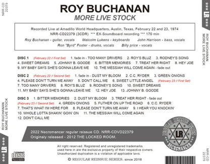 ROY BUCHANAN / MORE LIVE STOCK (3CDR)