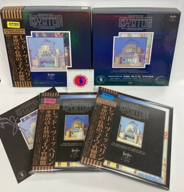 Led Zeppelin / THE SONG REMAINS THE SAME RECONSTRUCTION (7CD+Blu-ray) Empress Valley Hologram Box