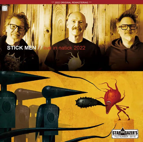 STICK MEN / LIVE IN NATICK 2022 (2CDR)
