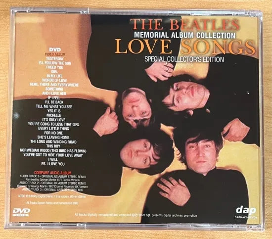 THE BEATLES / LOVE SONGS SPECIAL COLLECTOR'S EDITION (1DVD)
