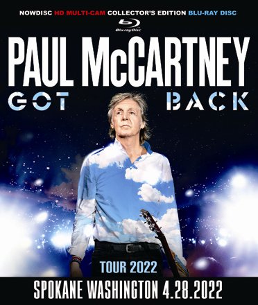 PAUL McCARTNEY / GOT BACK TOUR 2022 SPOKANE WASHINGTON (1BDR)