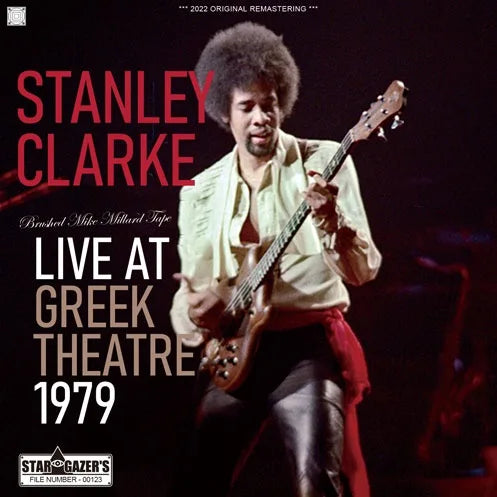 STANLEY CLARKE / BRUSHED MIKE MILLARD TAPE DAL VIVO AL GREEK THEATRE 1979 (1CDR)