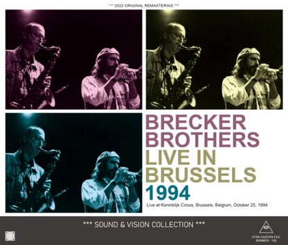 BRECKER BROTHERS / LIVE IN BRUSSELS 1994 (2CDR+1DVDR)