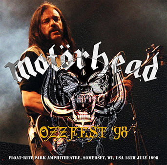 MOTORHEAD / OZZFEST '98 SOUNDBOARD (1CDR)