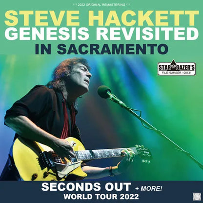 STEVE HACKETT / GENESIS REVISITED IN SACRAMENTO 2022 (2CDR)